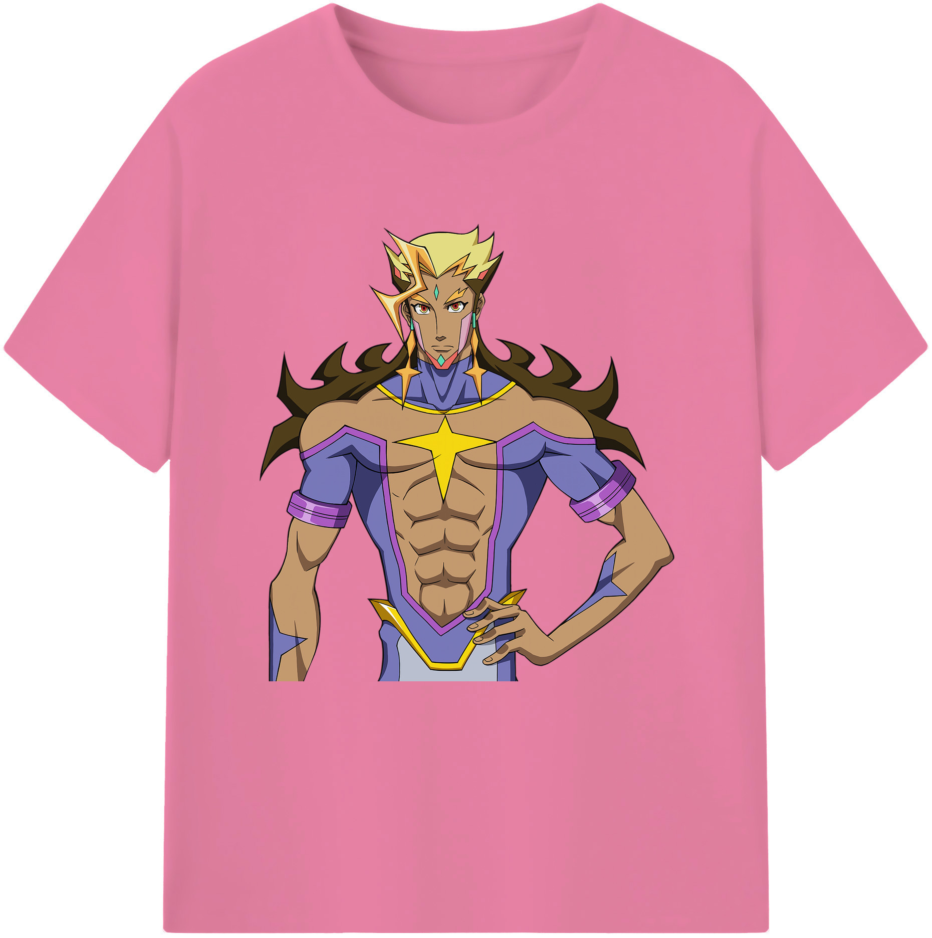 （画像用） 遊☆戯☆王 Yu-Gi-Oh! 綿100％半袖Tシャツ（フロントプリント）